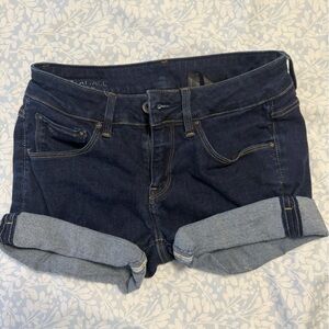 G-Star Dark Blue Denim Shorts size 27